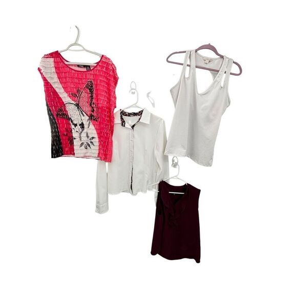 4 blouse  elementz , Boston proper , style by demand size large - Picture 1 of 15